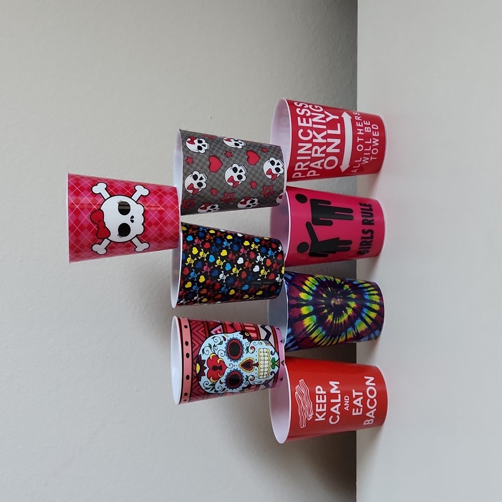4 FOR $15 PLASTIC SHOT GLASSES